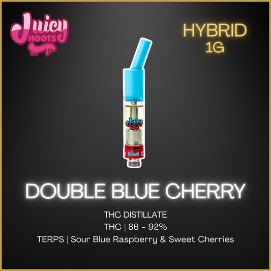 Juicy Hoots - Double Blue Cherry Cartridge - 1G
