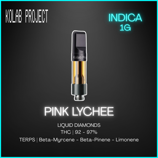Kolab Project - Pink Lychee Diamonds 510 Cartridge - 1G