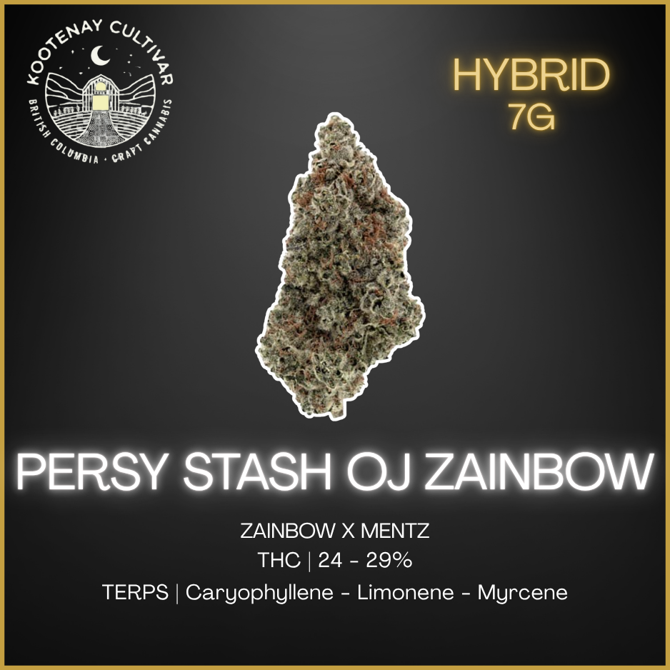 Kootenay Cultivar - Persy Stash O.J. Zainbow - 7G