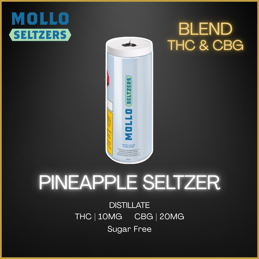 Mollo - Pineapple Seltzer - 355Ml