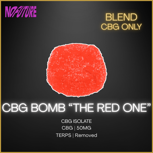 No Future - Cbg Bomb The Red One Chews - 10G