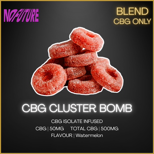 No Future - Cbg Cluster Bomb - The Red One Gummies - 100G