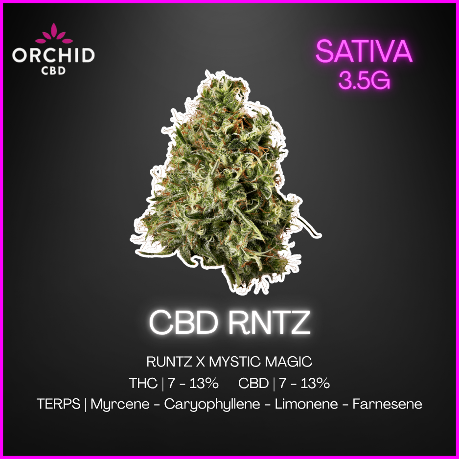 Orchid Cbd - Cbd Runtz - 3.5G