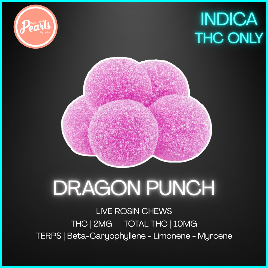 Pearls By Grön - Dragon Punch Live Rosin Chews - 17.5G