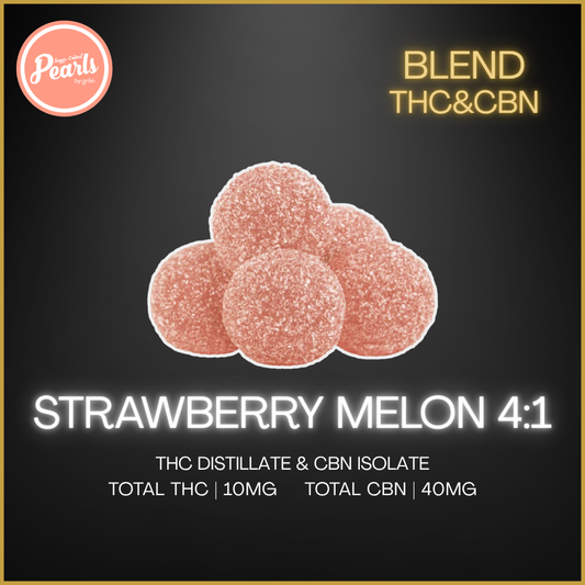 Pearls By Gron - Strawberry Melon 4:1 Cbn/Thc - 17.5G