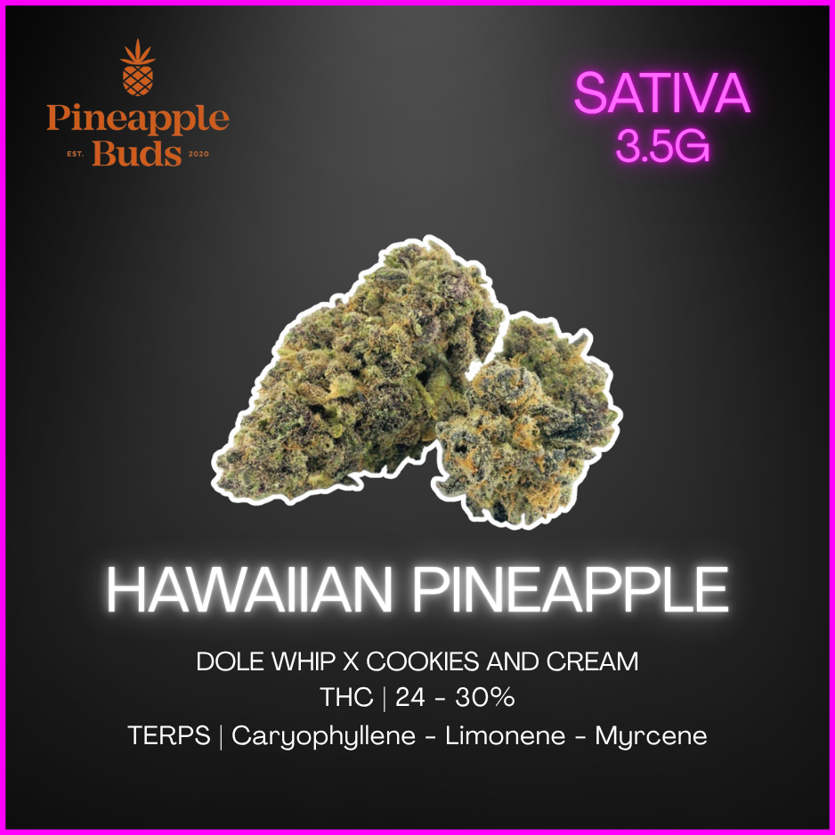 Pineapple Buds - Hawaiian Pineapple - 3.5G
