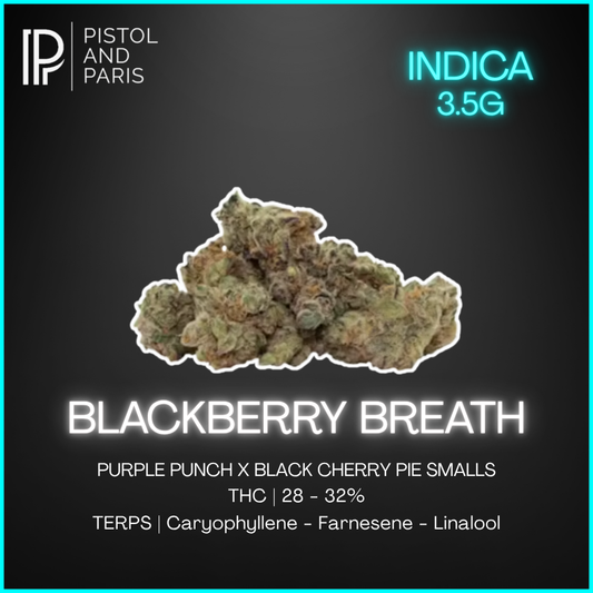 Pistol And Paris - Blackberry Breath Smalls Lto - 3.5G