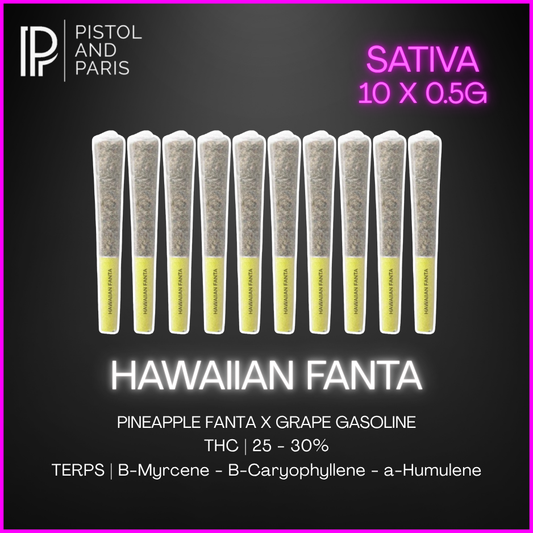Pistol And Paris - Hawaiian Fanta Pre-Rolls - 5G