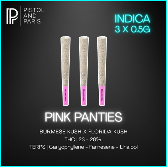 Pistol And Paris - Pink Panties Pre-Roll - 1.5G