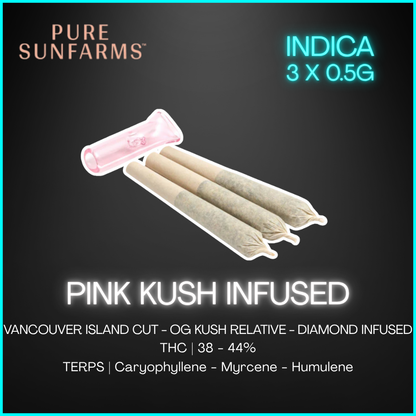 Pure Sunfarms - Pink Kush Diamond Infused Pre-Rolls