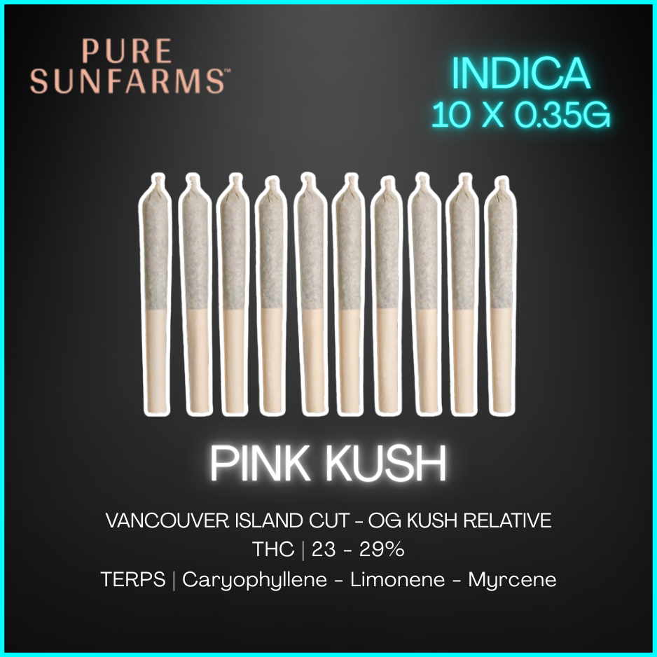 Pure Sunfarms - Pink Kush Pre-Rolls - 3.5G