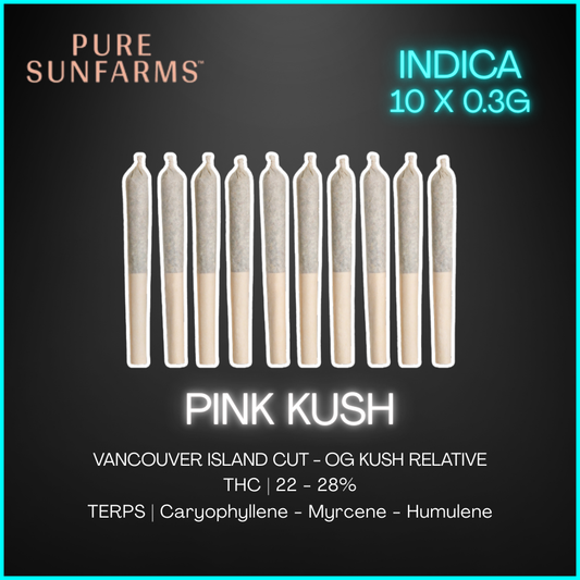 Pure Sunfarms - Pink Kush Pre-Rolls - 3G