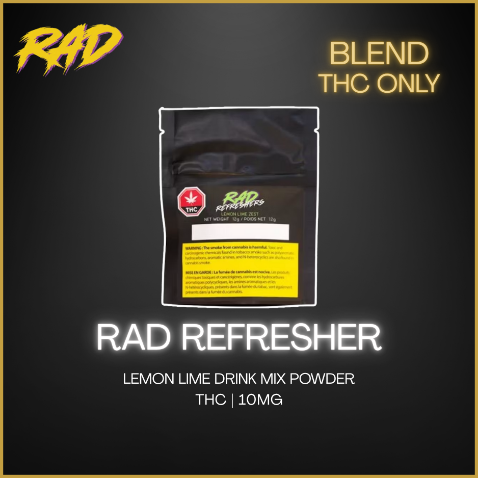 RAD - REFRESHER - LEMON LIME ZEST - 12 GRAM