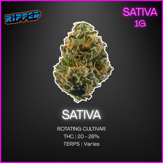 Ripped - Ripped Sativa Dried Flower - 1G