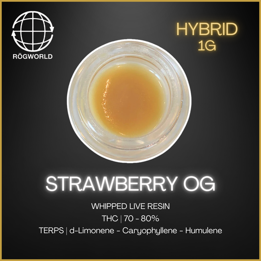 Rogworld - Strawberry Og Whipped Live Resin - 1G