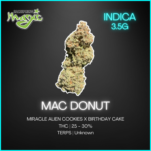 Salt Spring Magic - Mac Donut - 3.5g