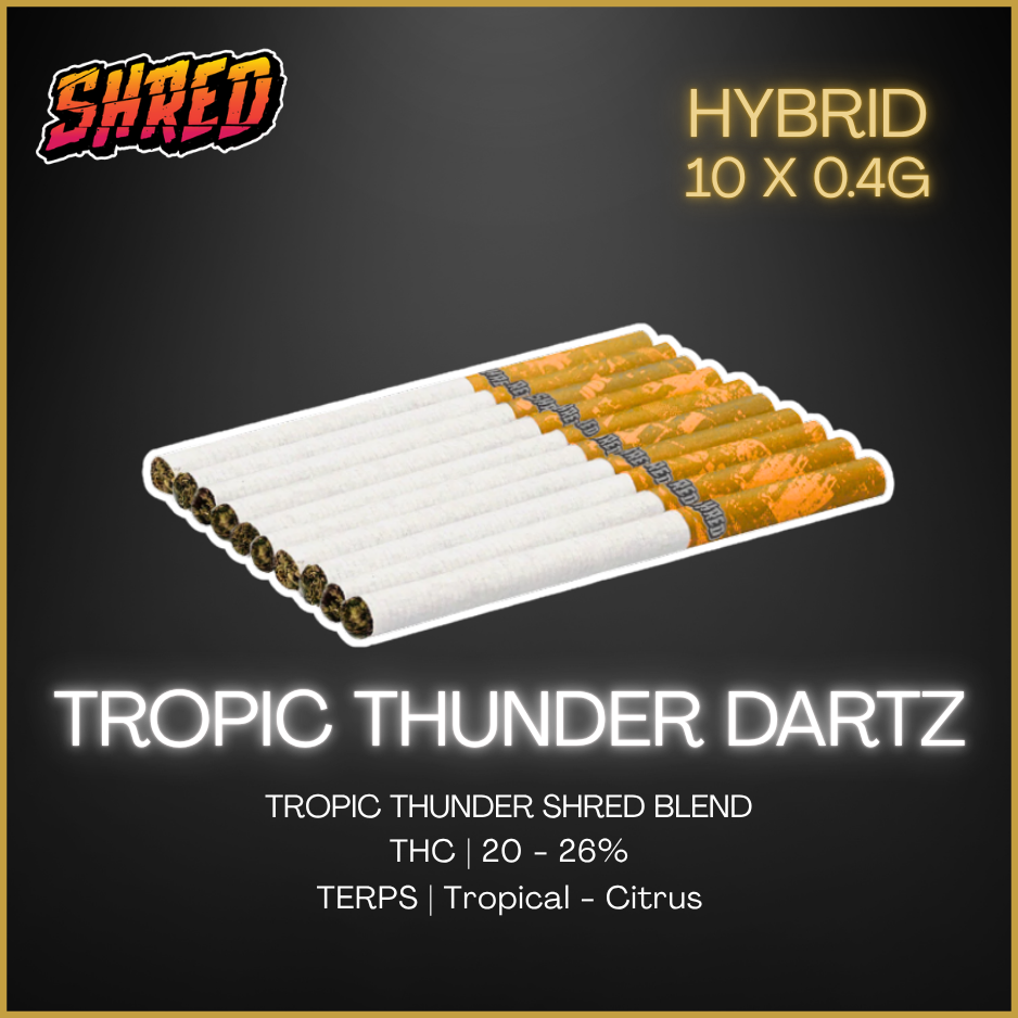 Shred - Tropic Thunder Dartz Pre-Rolls - 4G