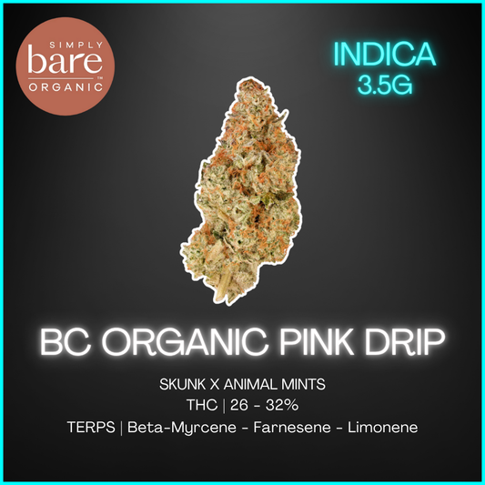 Simply Bare - Bc Organic Pink Drip - 3.5G