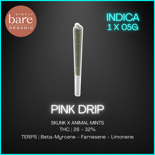 Simply Bare - Bc Organic Pink Drip Pre-Roll - 0.5G