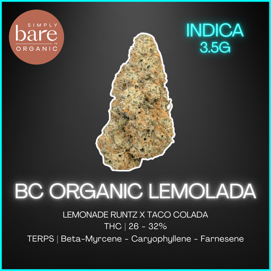 Simply Bare Organic - Bc Organic Lemolada Lto - 3.5G