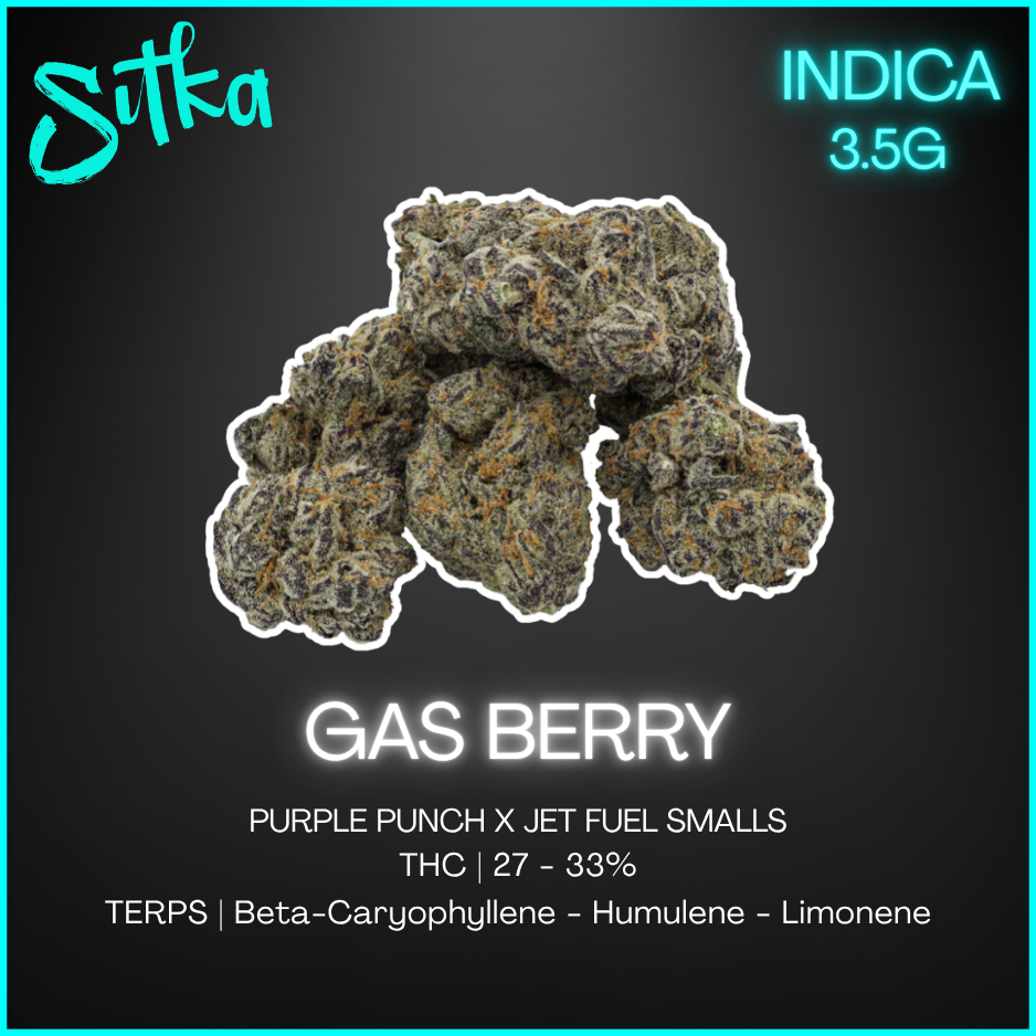 Sitka Weed Works - Gas Berry Craft Smalls - 3.5G