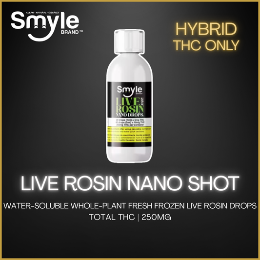 Smyle Brands - Live Rosin Nano Drops 250 - 50Ml