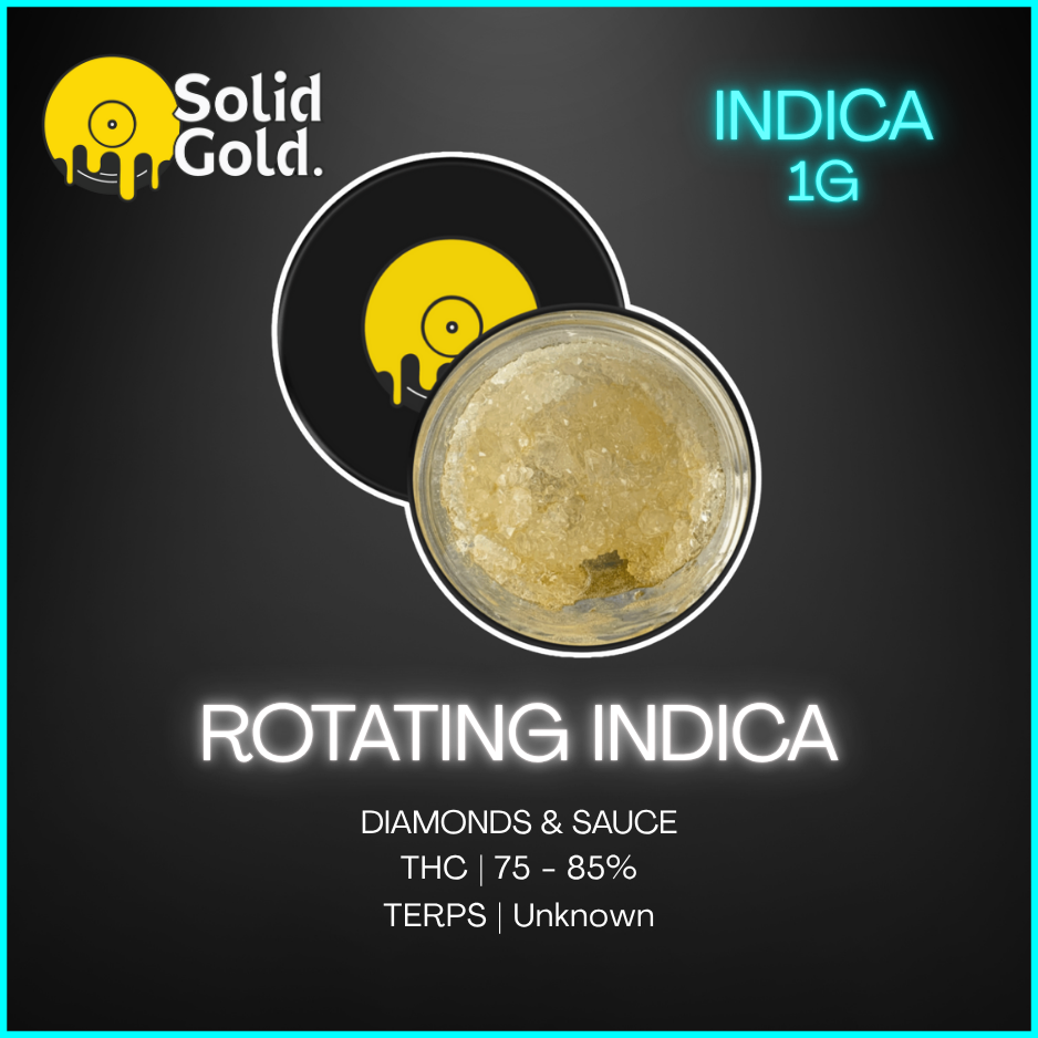 Solid Gold - Indica Diamonds and Sauce - 1g