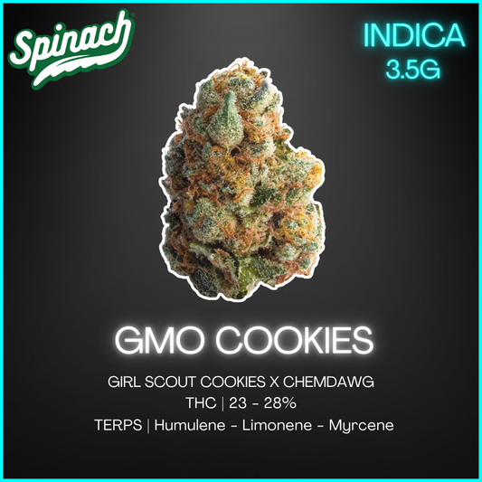 Spinach - Gmo Cookies - 3.5G