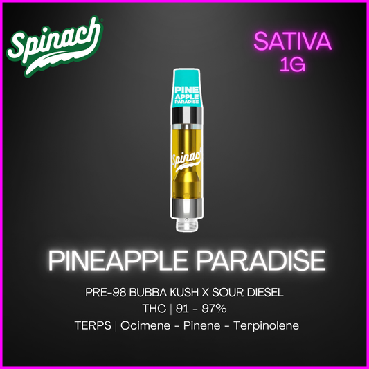 Spinach - Pineapple Paradise Cartridge - 1G