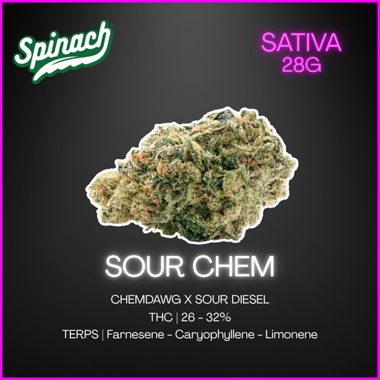 Spinach - Sour Chem - 28G
