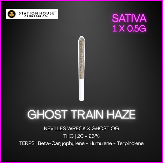 Station House - Ghost Train Haze Single Pre-Roll - 0.5G