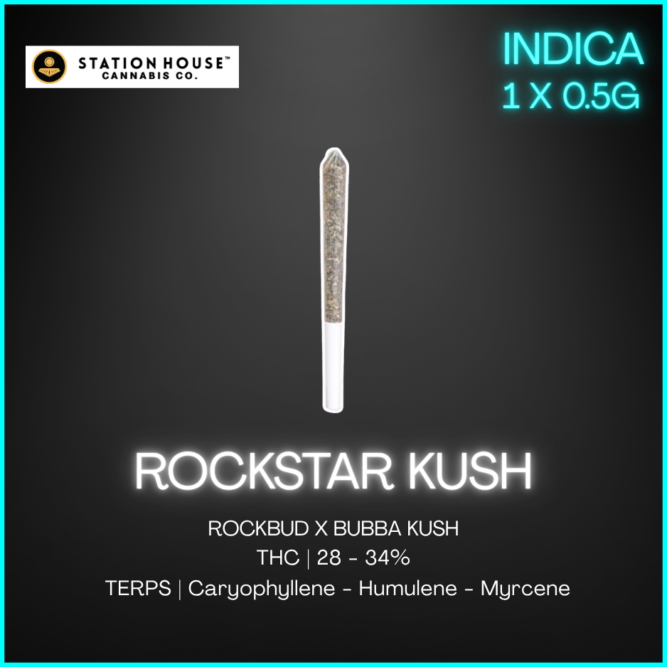Station House  - Rockstar Kush Pre-Roll - 0.5G