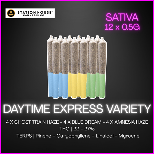 Station House - Sativa Daytime Express Variety Pack Pre-Rolls - 6G