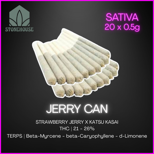 Stonehouse - Jerry Can Preroll - 20x0.5g
