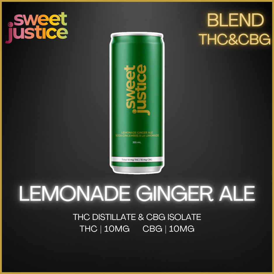 Sweet Justice - Lemonade Ginger Ale (10+10Cbg) - 355Ml