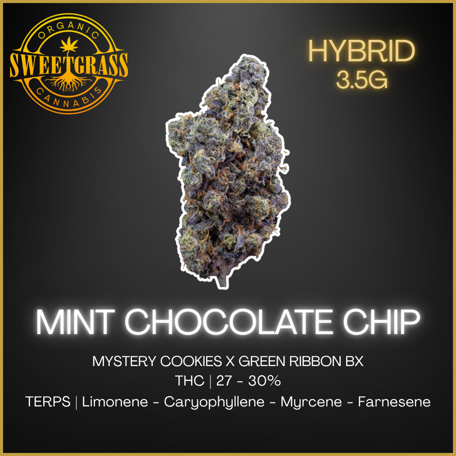 Sweetgrass - Mint Chocolate Chip - 3.5g