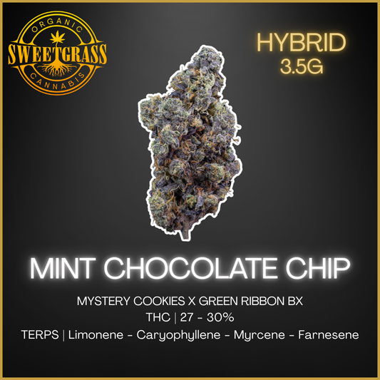 Sweetgrass - Mint Chocolate Chip - 3.5g