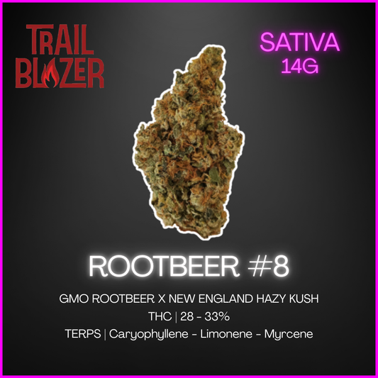 Trailblazer - Trailblazer Rootbeer #8 Sativa - 14G