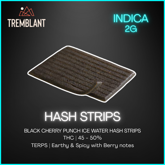 Tremblant Cannabis  - Tremblant Hash Strips - 2G