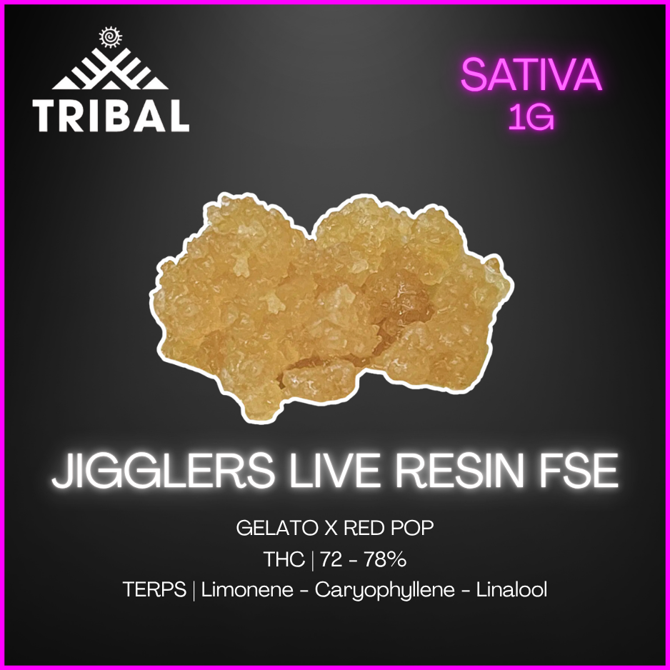 Tribal - Jigglers Live Resin Fse - 1G