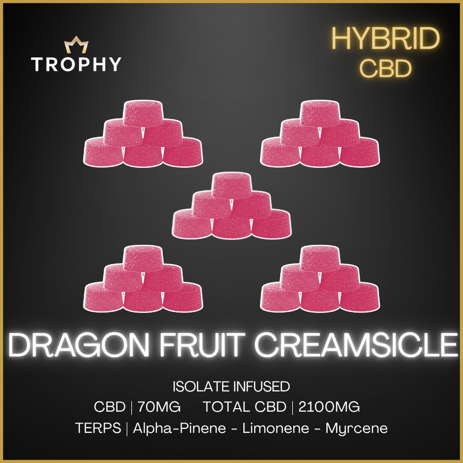 Trophy - Dragon Fruit Creamsicle Gummies - 180G