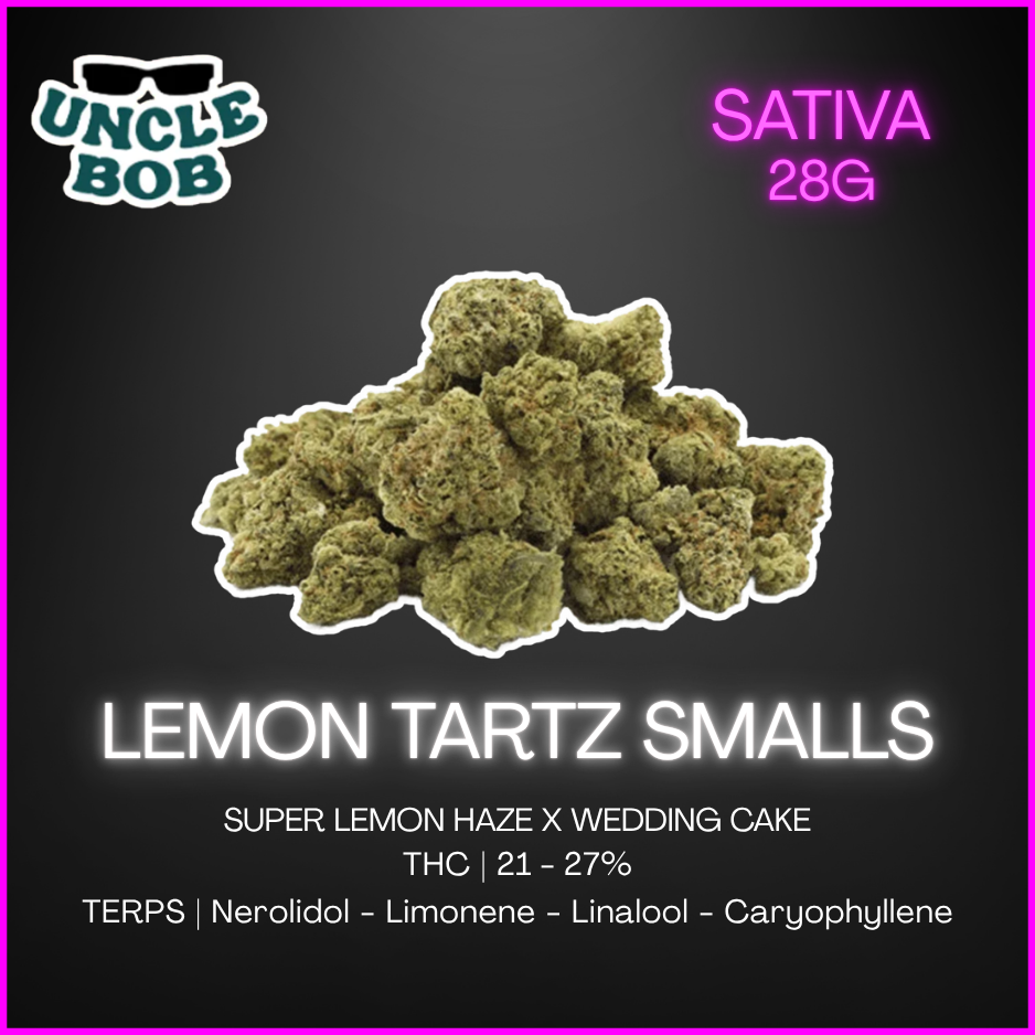 Uncle Bob - Day Trippin' Lemon Tartz Smalls - 28g