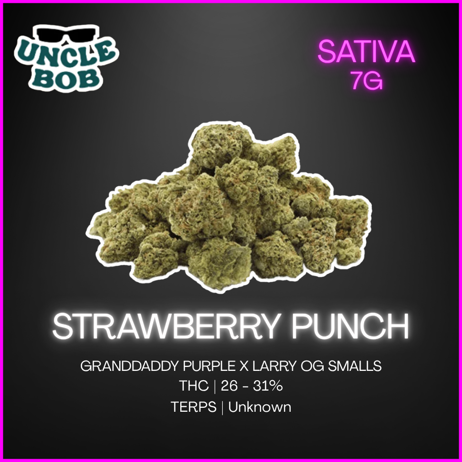 Uncle Bob - Strawberry Punch Smalls - 7g