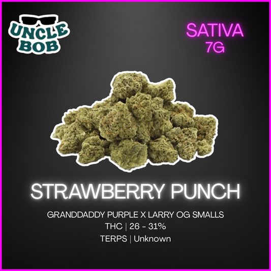Uncle Bob - Strawberry Punch Smalls - 7g