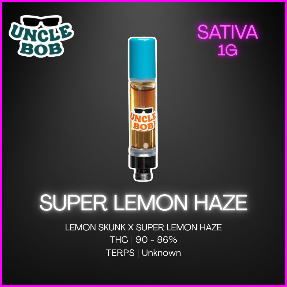 Uncle Bob - Super Lemon Haze Vape Cartridge - 1g