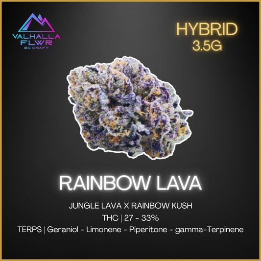 Valhalla - Rainbow Lava - 3.5g