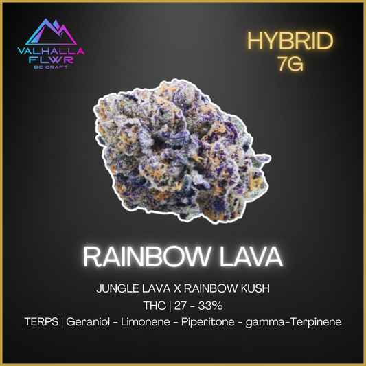 Valhalla Flwr - Rainbow Lava - 7g