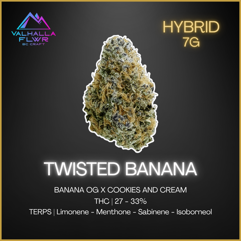 Valhalla Flwr - Twisted Banana - 7g