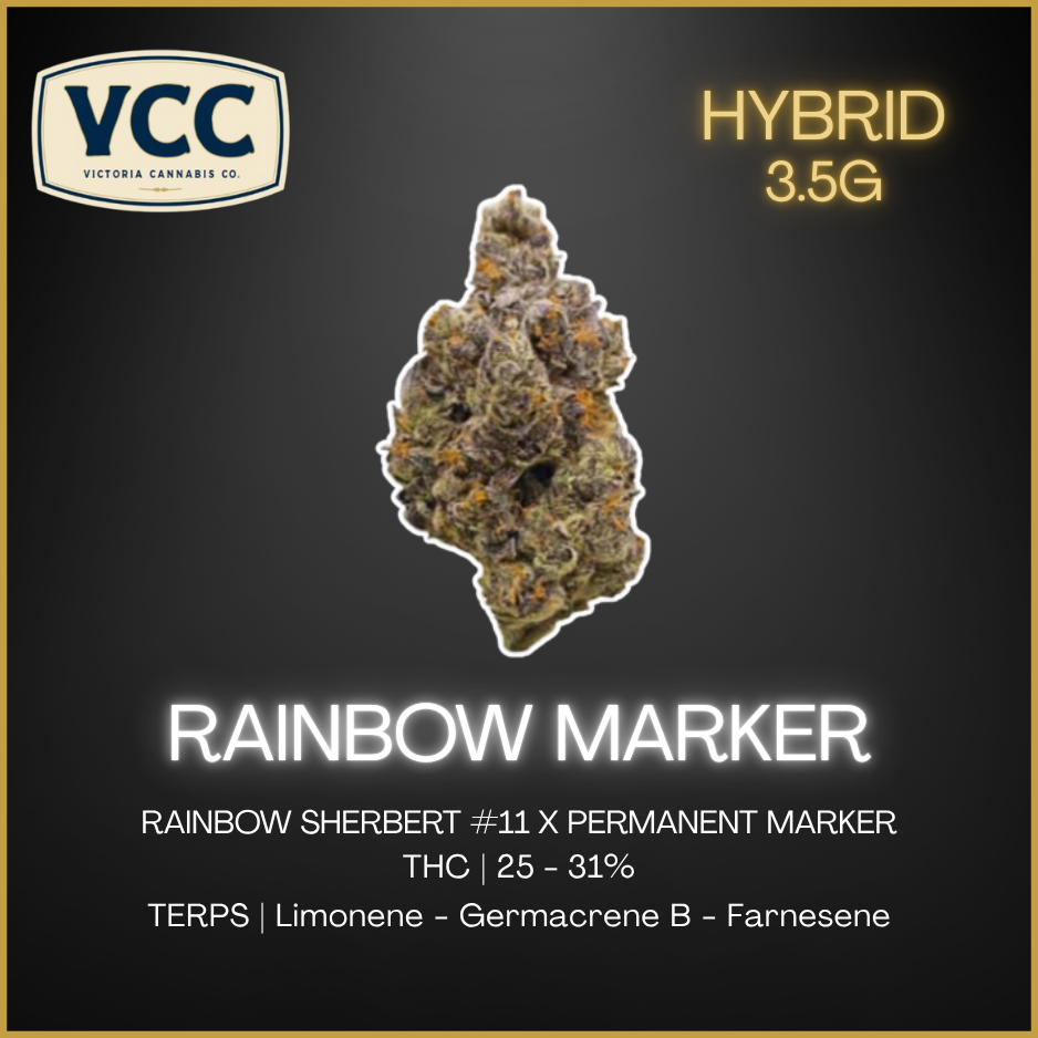 Victoria Cannabis Company - Rainbow Marker - 3.5G