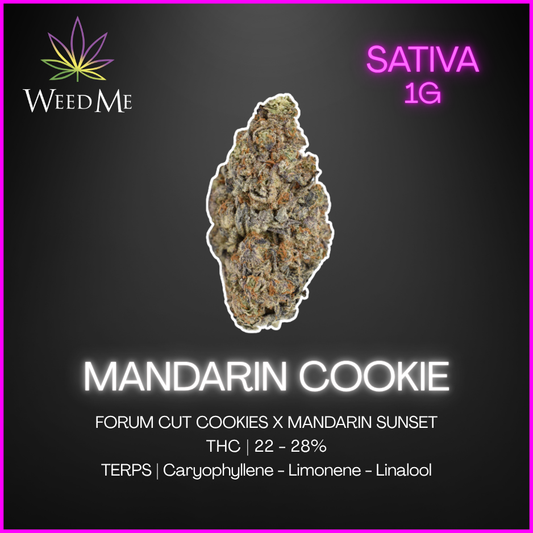 Weed Me - Mandarin Cookie  - 1G